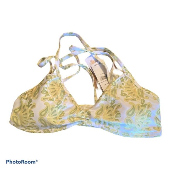 Pilyq Womens Celaya Utopia Halter Bikini Top NWT - Picture 2 of 5